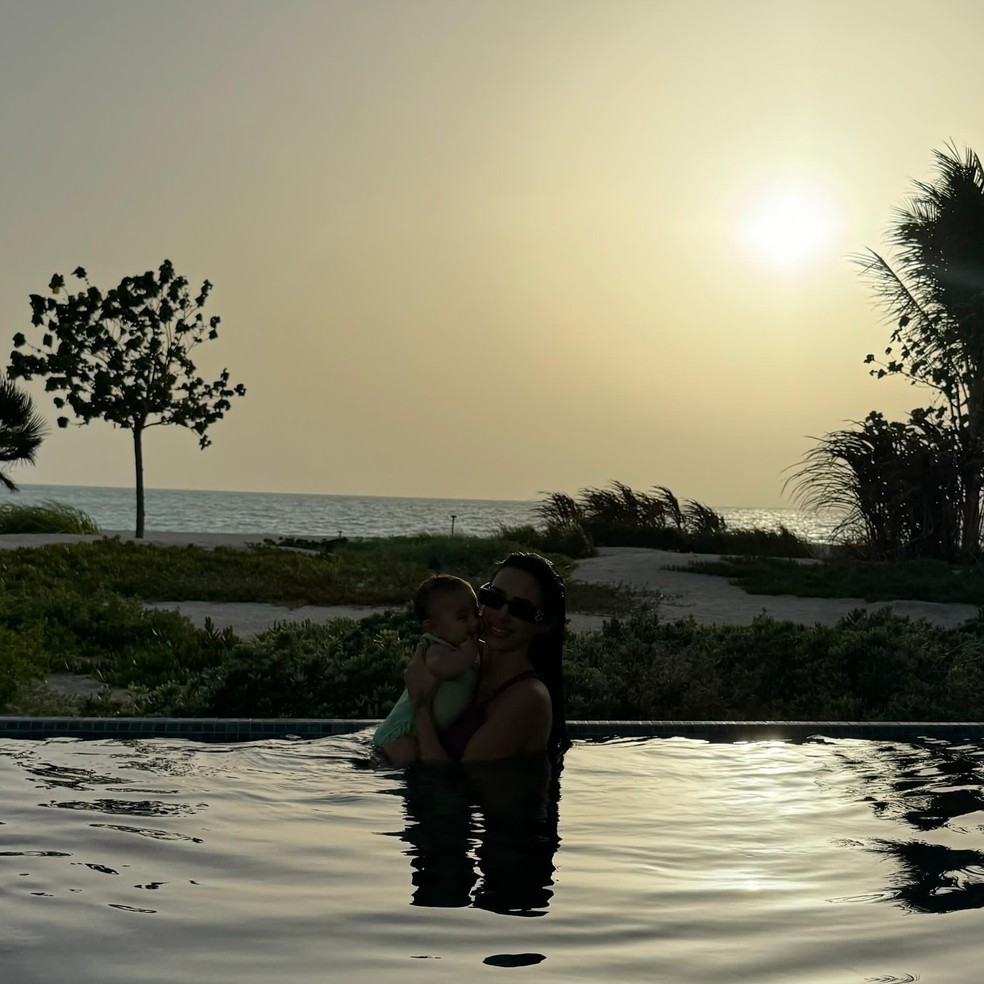 Bruna Biancardi e Mavie — Foto: Reprodução/Instagram
