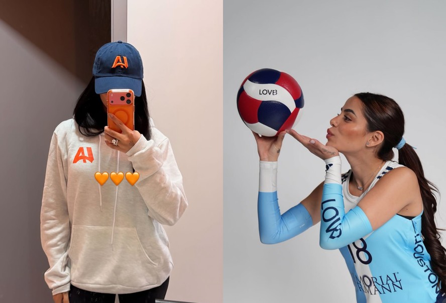 Key Alves assina com time de vôlei de Los Angeles seis meses após ...