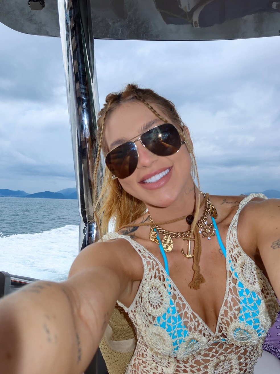 Virginia Fonseca curte dia de barco — Foto: Reprodução/ Instagram