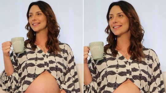 Camila Rodrigues exibe a barriga de grávida: "Reta final"