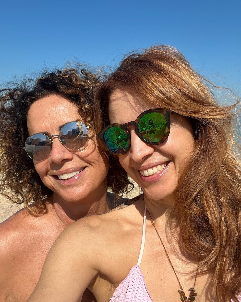 Poliana Abritta e a mãe, Stela Abritta — Foto: Instagram