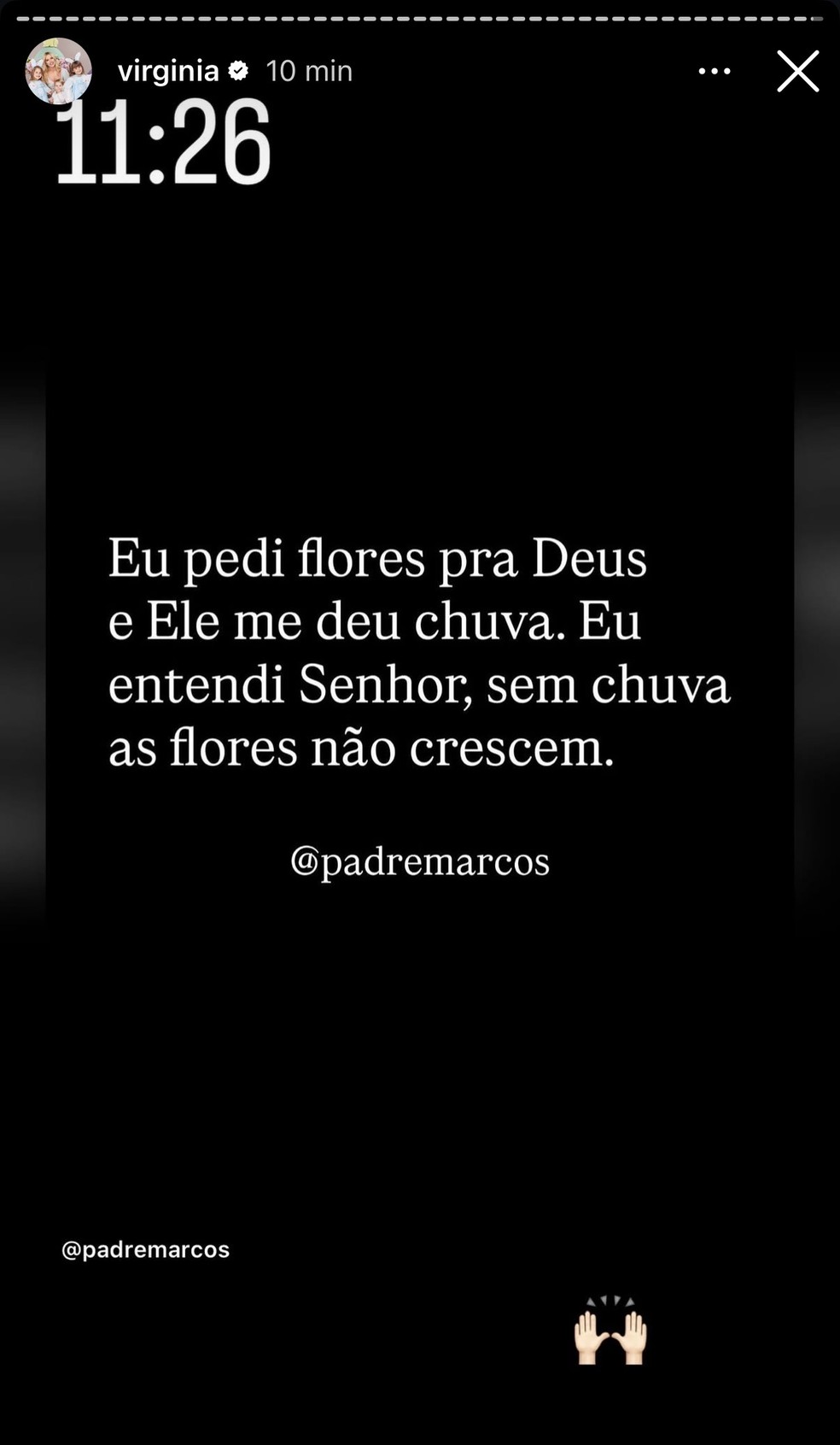 Postagem de Virginia Fonseca — Foto: Reprodução/Instagram
