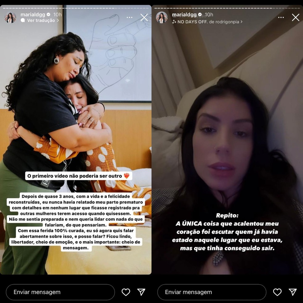 Post de Maria Lina &mdash; Foto: Reprodu&ccedil;&atilde;o/Instagram