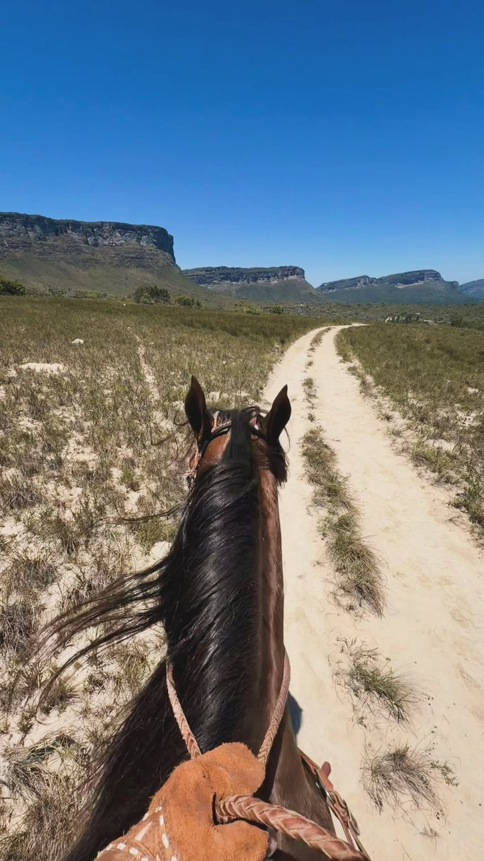 Danilo Mesquista está na Chapada Diamantina — Foto: Reprodução/Instagram