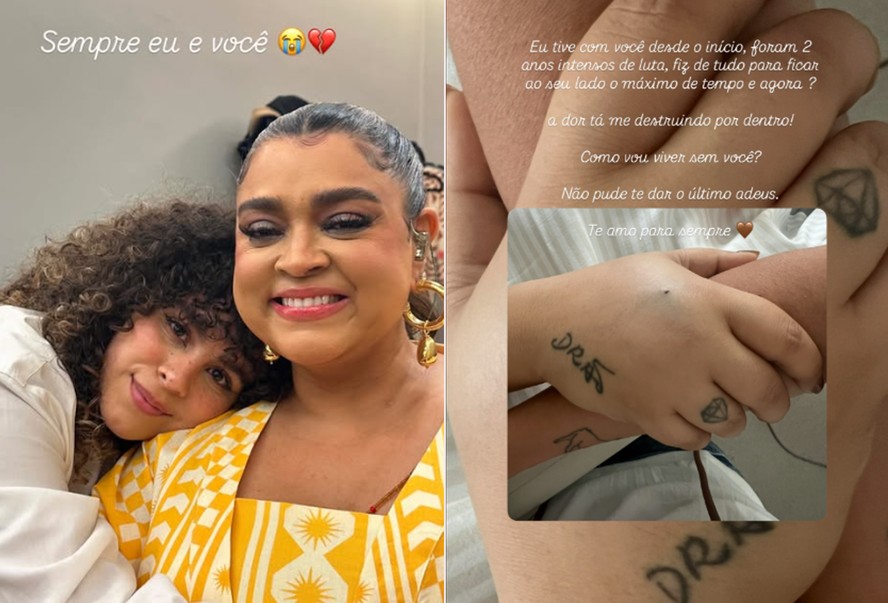 Soraya Rocha, amiga e maquiadora de Preta Gil, desabafa: 'A dor está me destruindo'