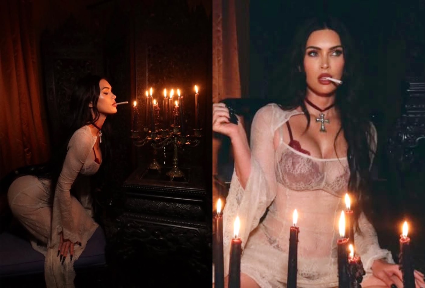 Megan Fox impressiona fãs com ensaio vampiresco de lingerie pré-Halloween: 'Seu melhor ensaio até agora'; fotos
