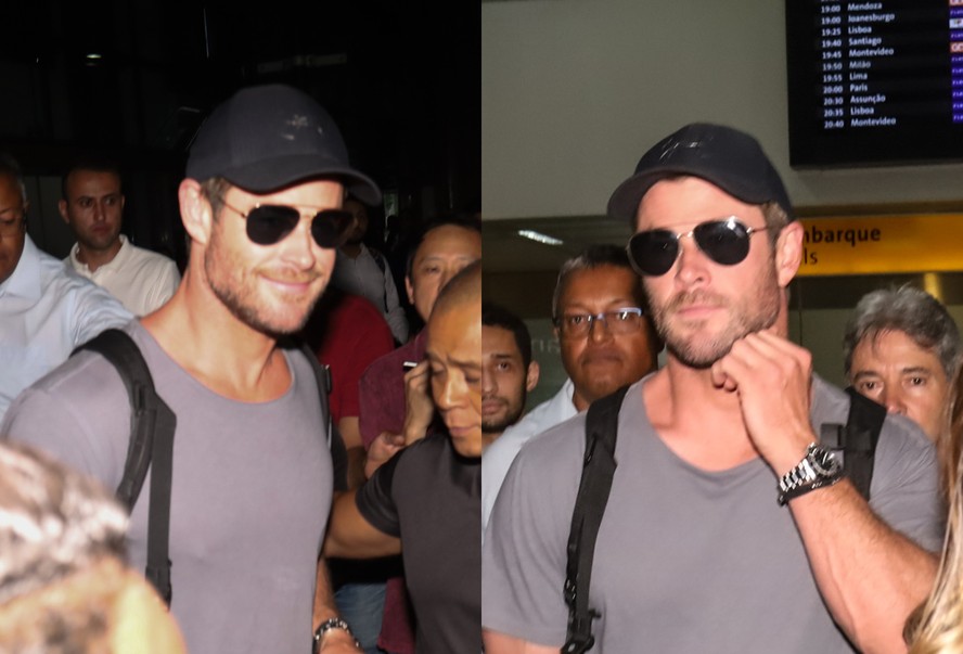 Chris Hemsworth desembarca em São Paulo para a CCXP, Pop