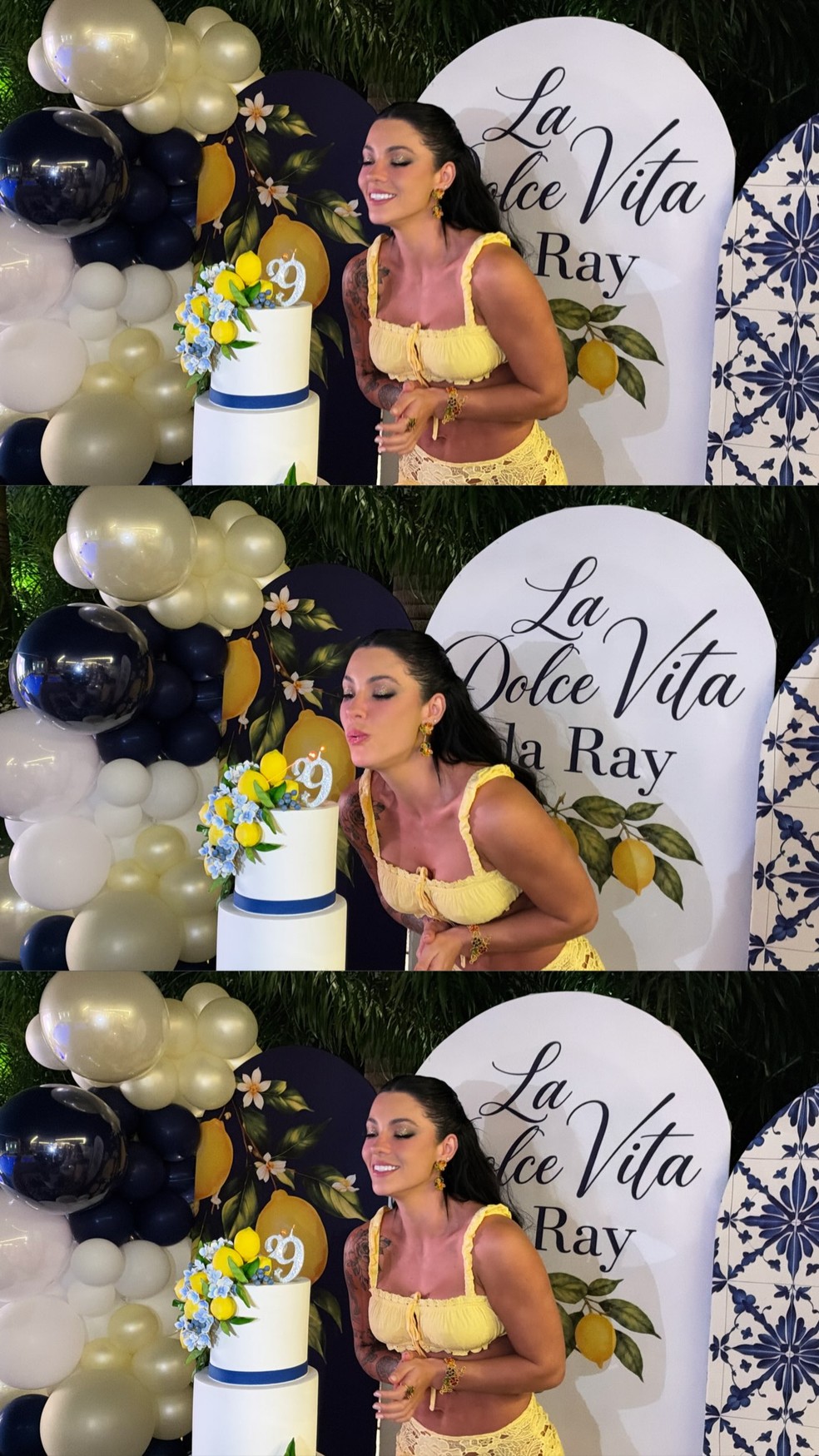 Rayane Figliuzzi comemora seus 29 anos — Foto: Reprodução/Instagram