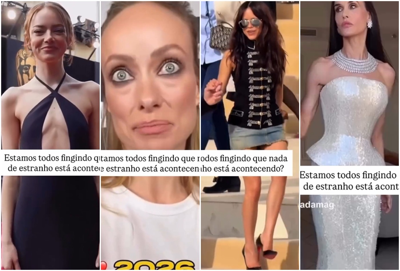Após Ariana Grande pausar carreira, vídeo com antes e depois de estrelas de Hollywood viraliza