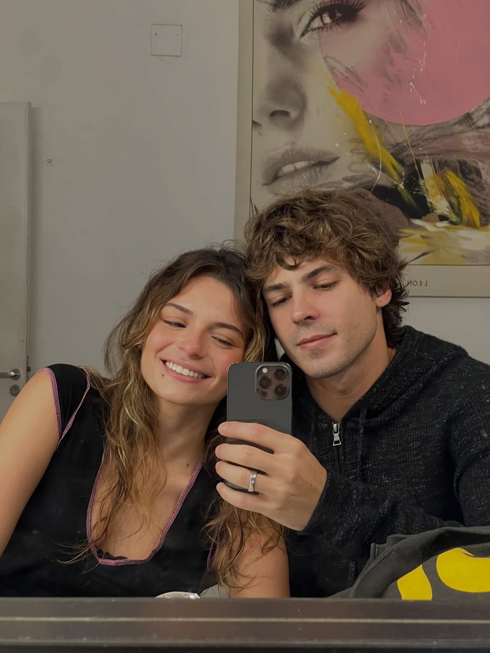 Luana Marquezine e Lucca Picon — Foto: Reprodução/ Instagram