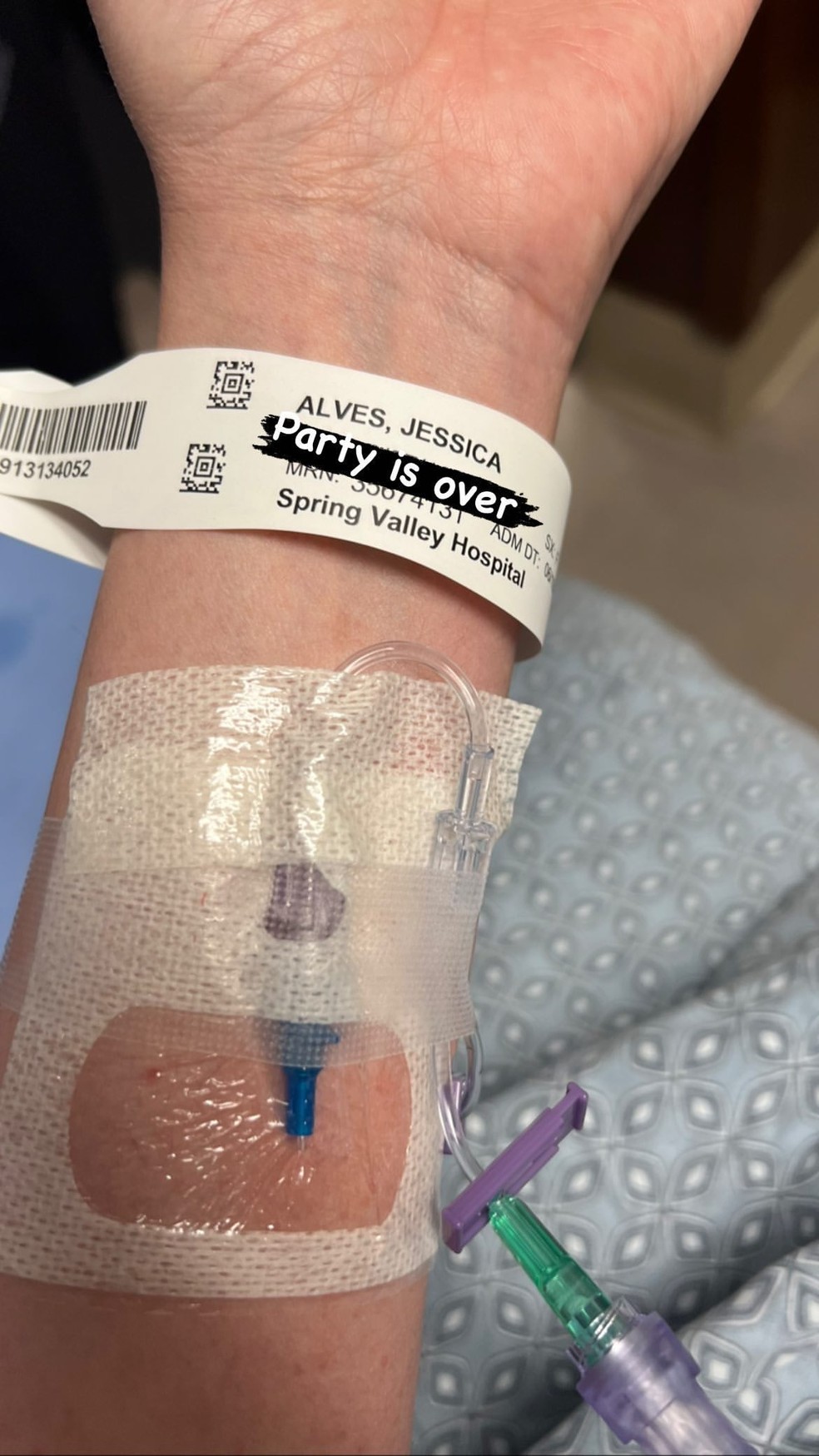 Jessica Alves é hospitalizada e sofre ataques transfóbicos — Foto: Instagram