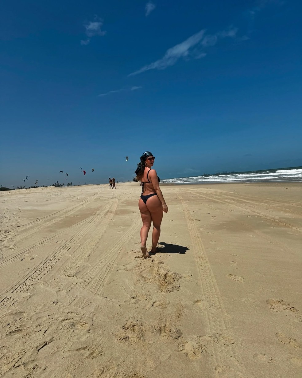 Paolla Oliveira em Fortaleza — Foto: Reprodução/Instagram