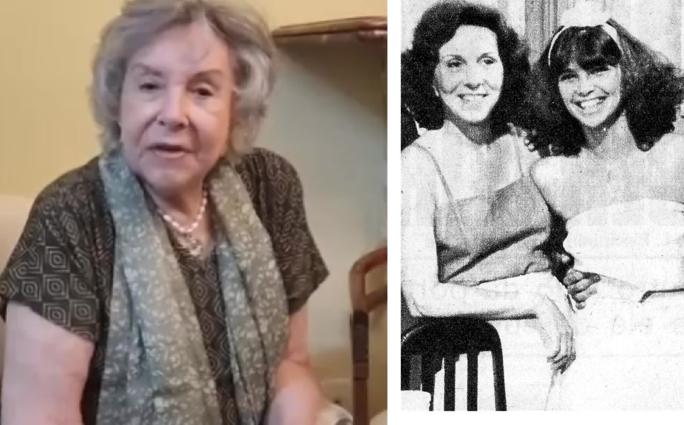 Aos 93, Beatriz Lyra grava mensagem a Lidia Brondi: 