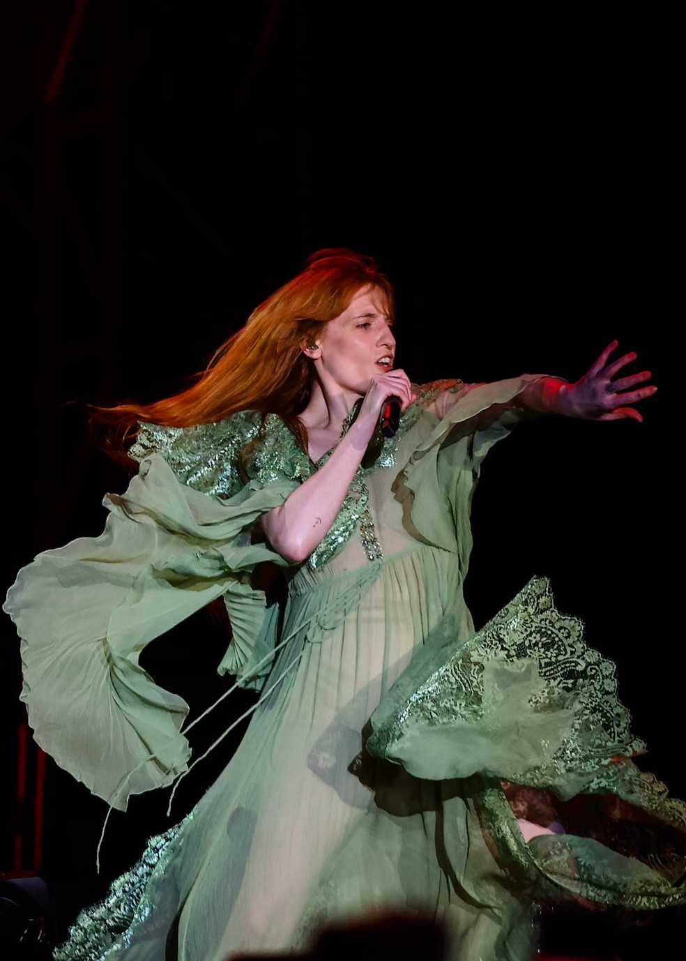 Florence no MITA Festival em São Paulo — Foto: Brazil News
