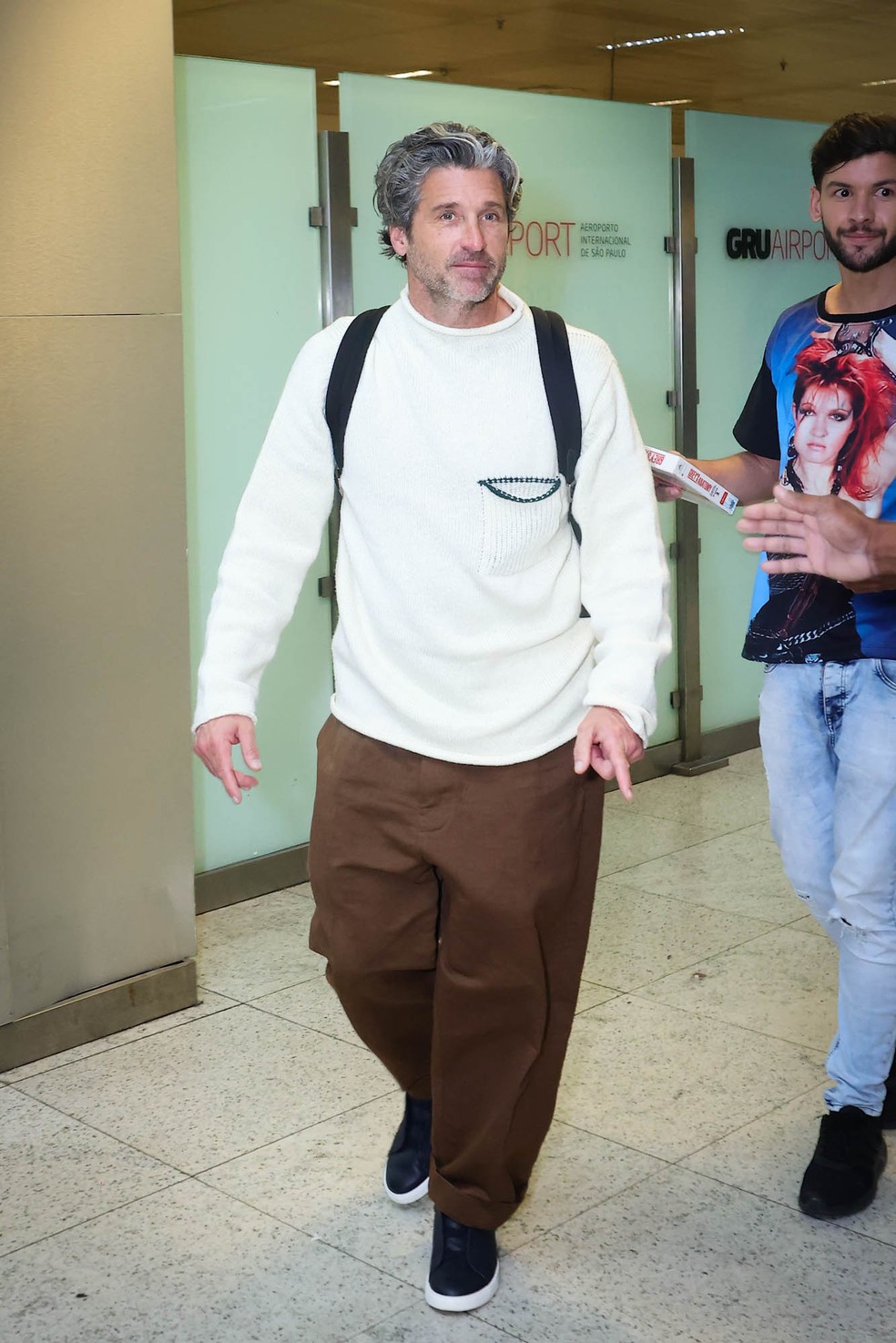 Patrick Dempsey desembarca em São Paulo para a CCXP