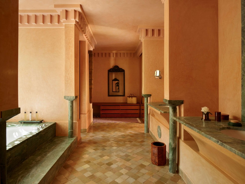 Amanjena, em Marrakech — Foto: Divulgação