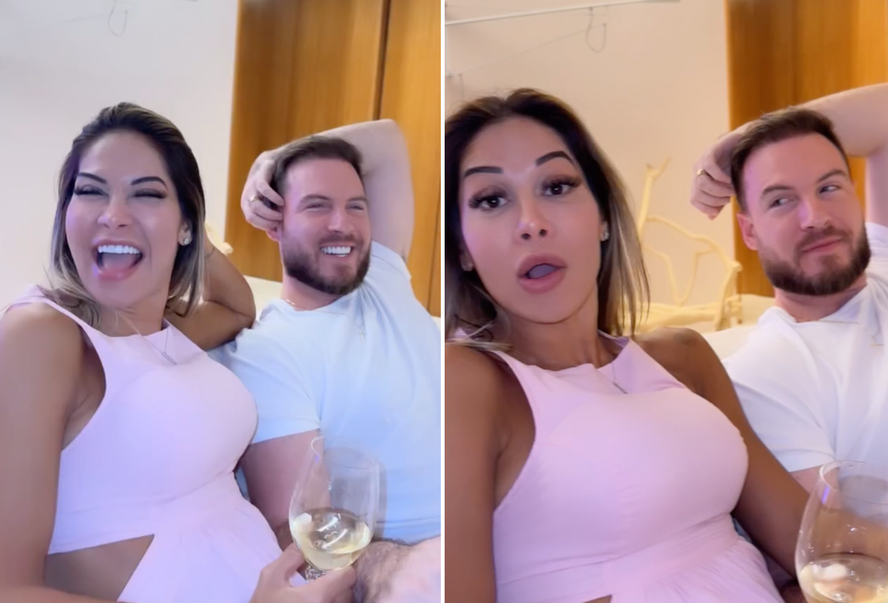 Maíra Cardi cai na risada ao saber como Primo Rico era antes de conhecê-la