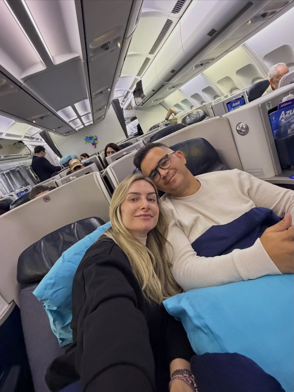 Livia Avelar e Bruno Avelar — Foto: Reprodução/Instagram