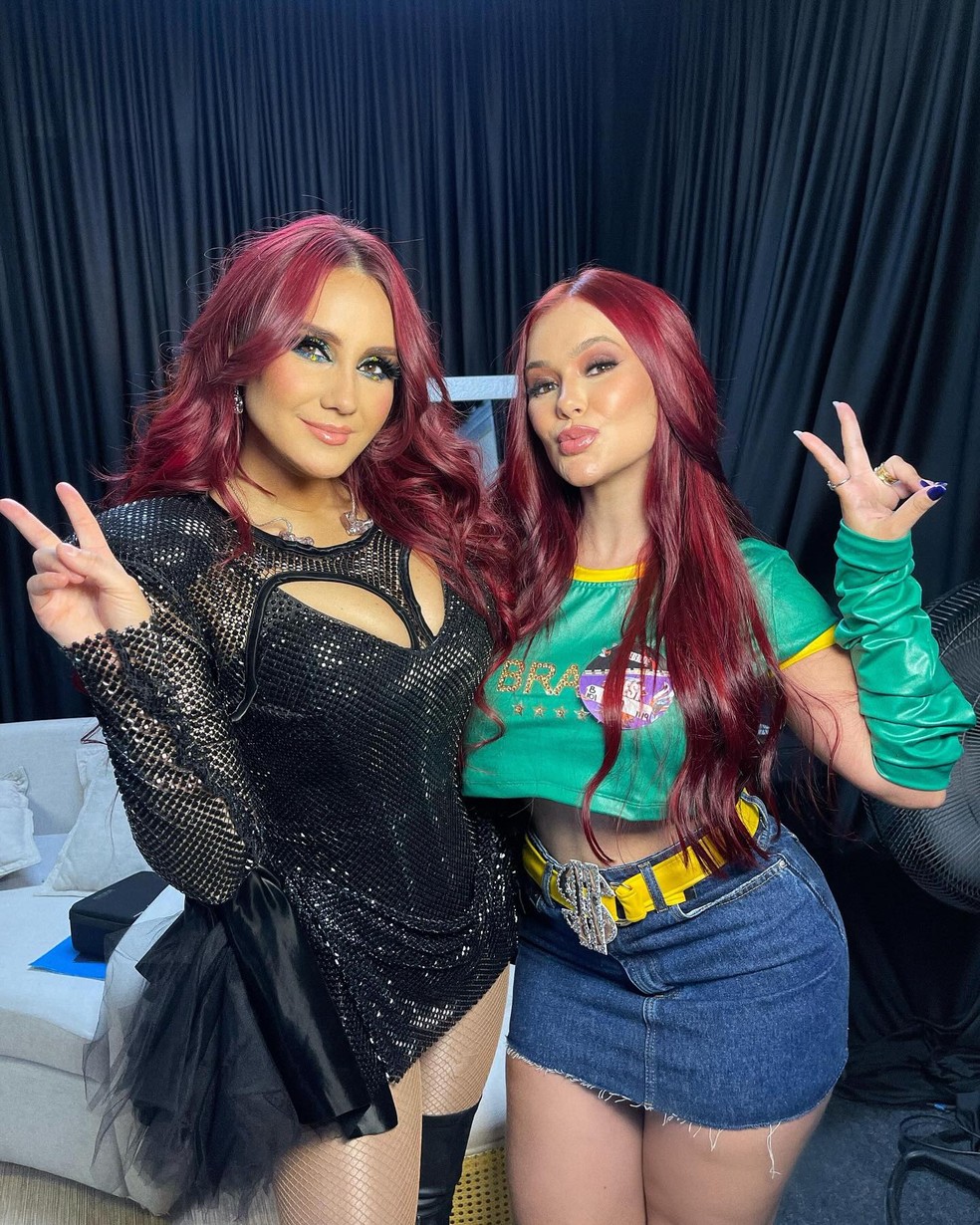 Dulce Maria e Mirela Janis — Foto: Reprodução/Instagram