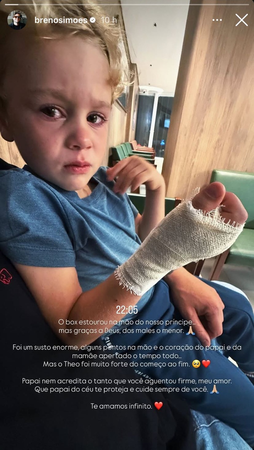 Post de Breno Sim&otilde;es &mdash; Foto: Reprodu&ccedil;&atilde;o | Instagram