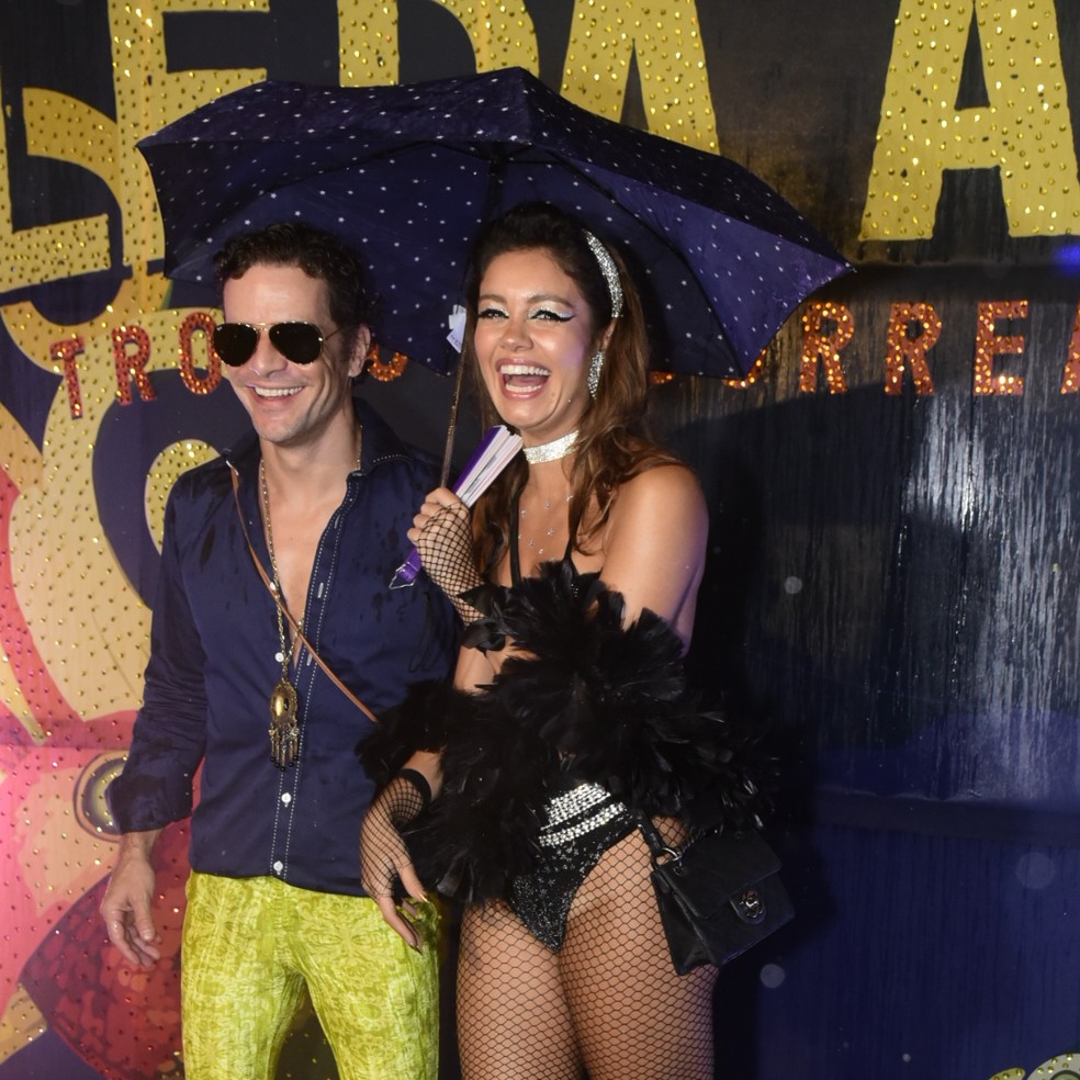 Daniel Oliveira e Sophie Charlotte no Baile do Arara — Foto:  Carlos Santtos / AgNews 