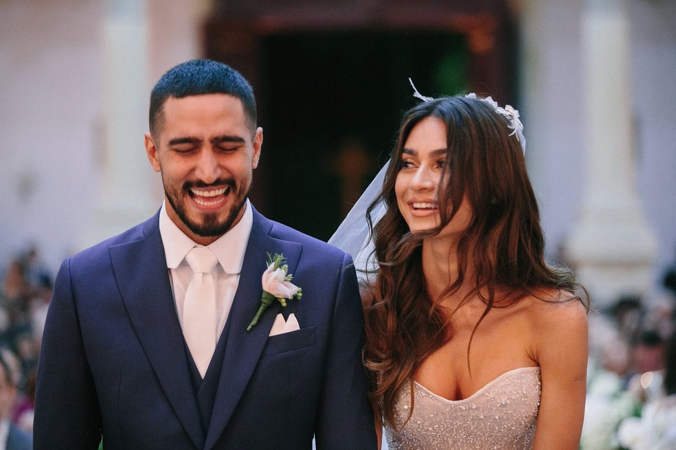 Casamento de Thaila Ayala e Renato Góes — Foto: Reprodução/Instagram