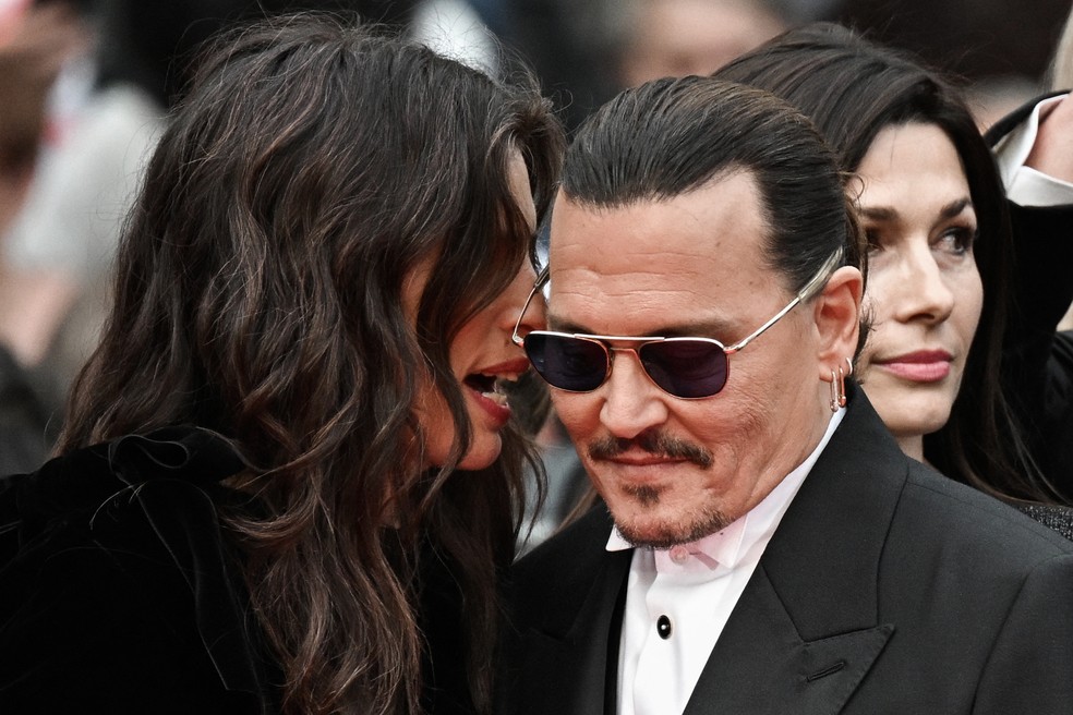 Maiwenn e Johnny Depp — Foto: Getty Images
