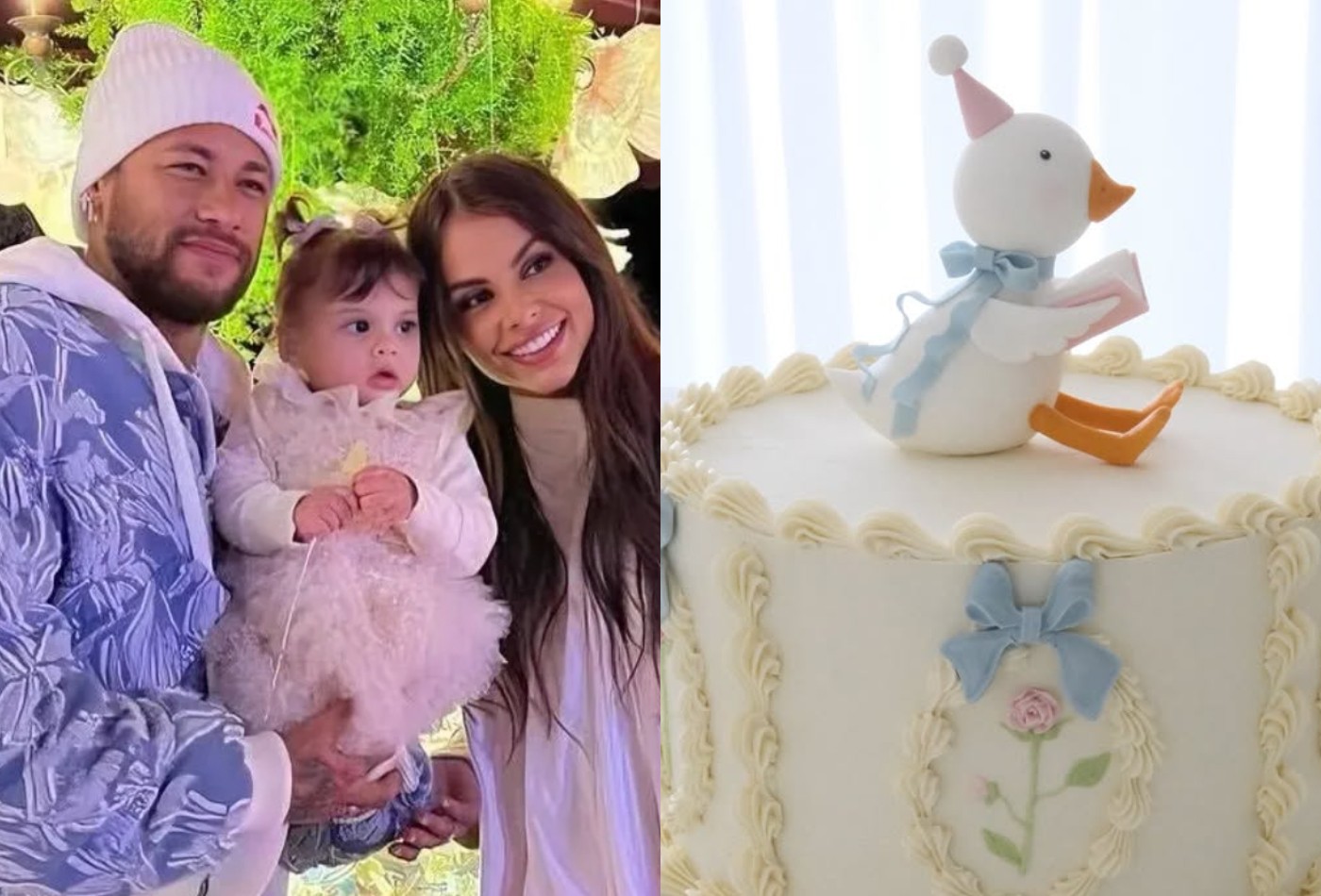 Amanda Kimberlly mostra registros de festa de 2 anos de Helena sem Neymar