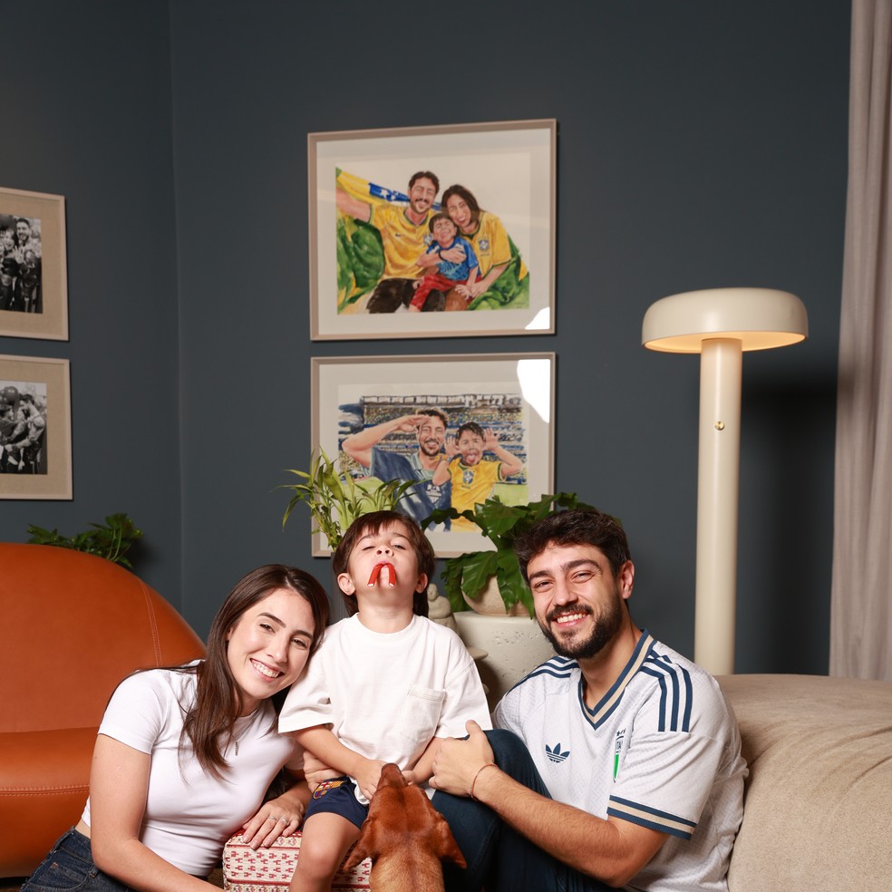 Casal viral do TikTok, Marina Baldin e André Scardovelli anunciam gravidez do 2º filho — Foto: Divulgação
