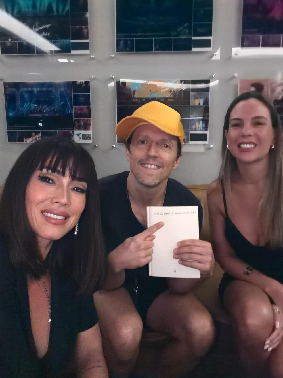 Danni Suzuki reencontra Jason Mraz — Foto: Reprodução/ Instagram