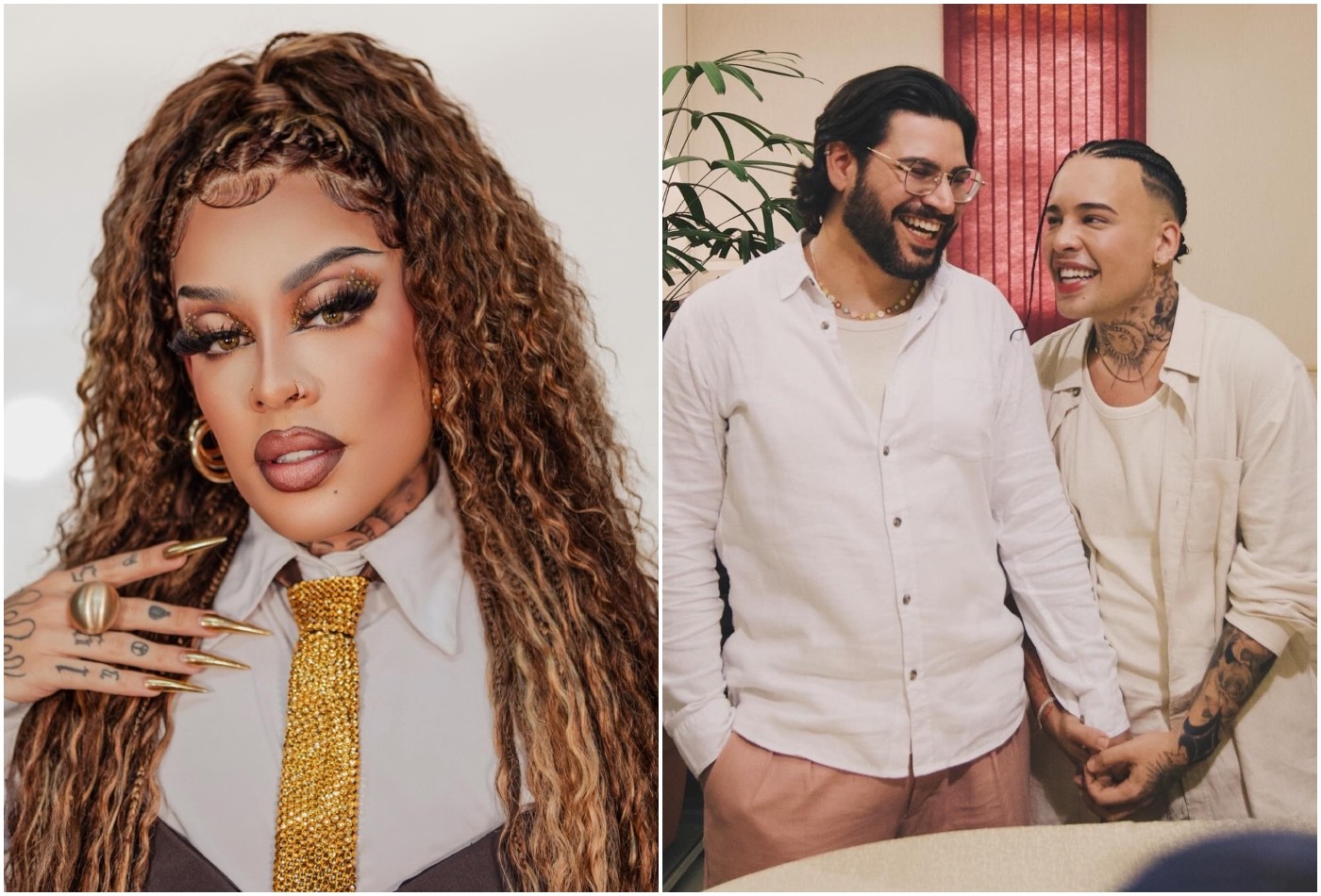 Gloria Groove diz que vive relação aberta há 11 anos e explica decisão: 