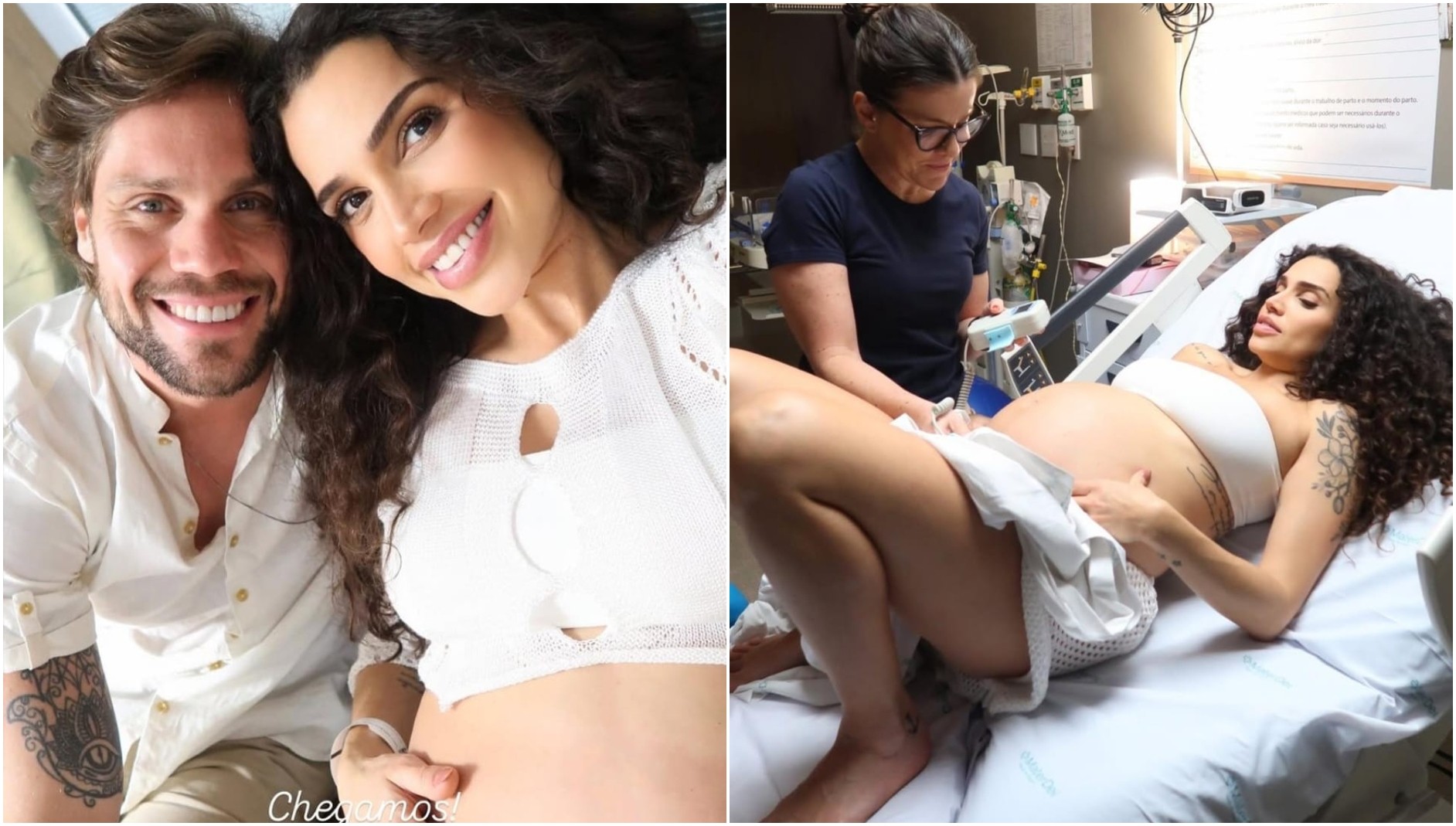Paula Amorim vai para a maternidade para parto: 