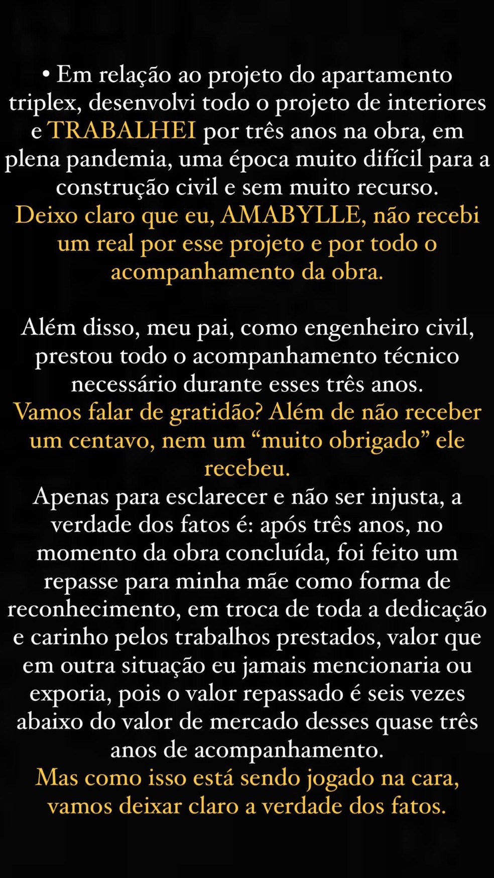 Posts de Amabylle Eiroa — Foto: Reprodução/Instagram