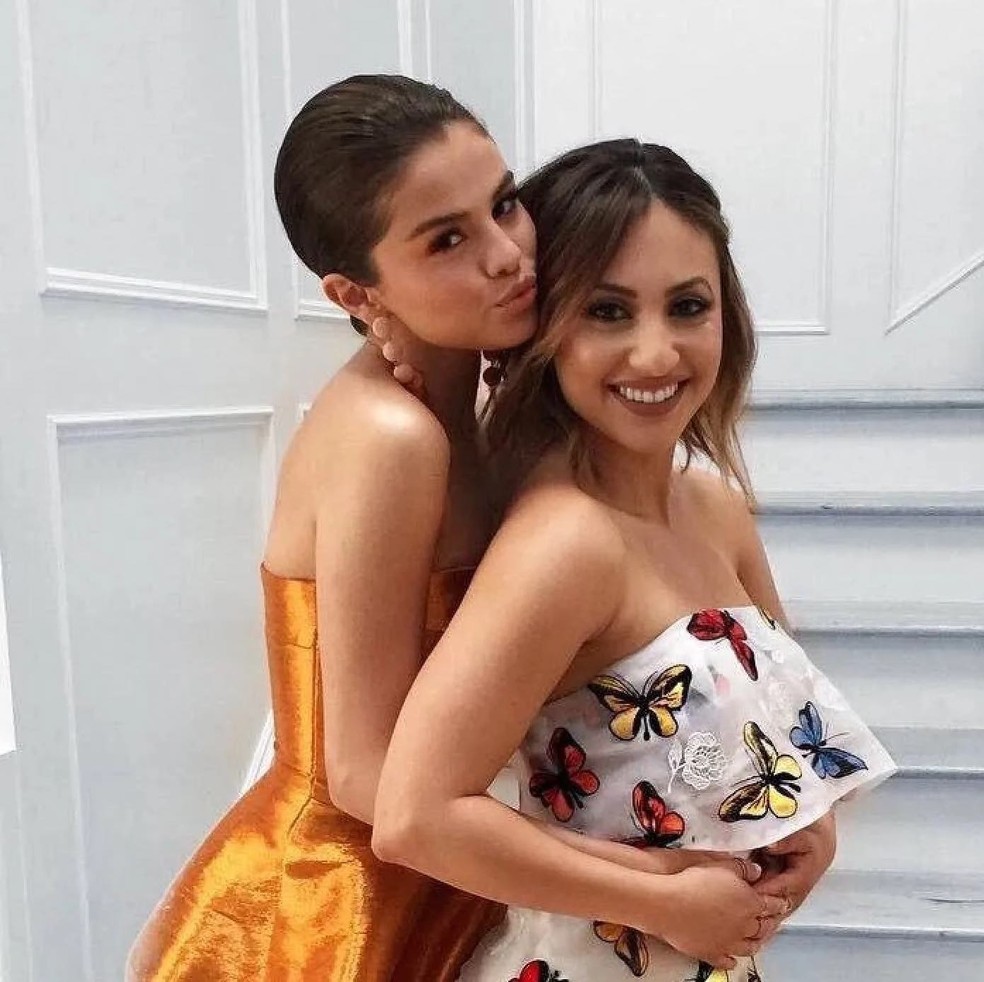 Selena Gomez e Francia Raisa — Foto: Reprodução / Instagram
