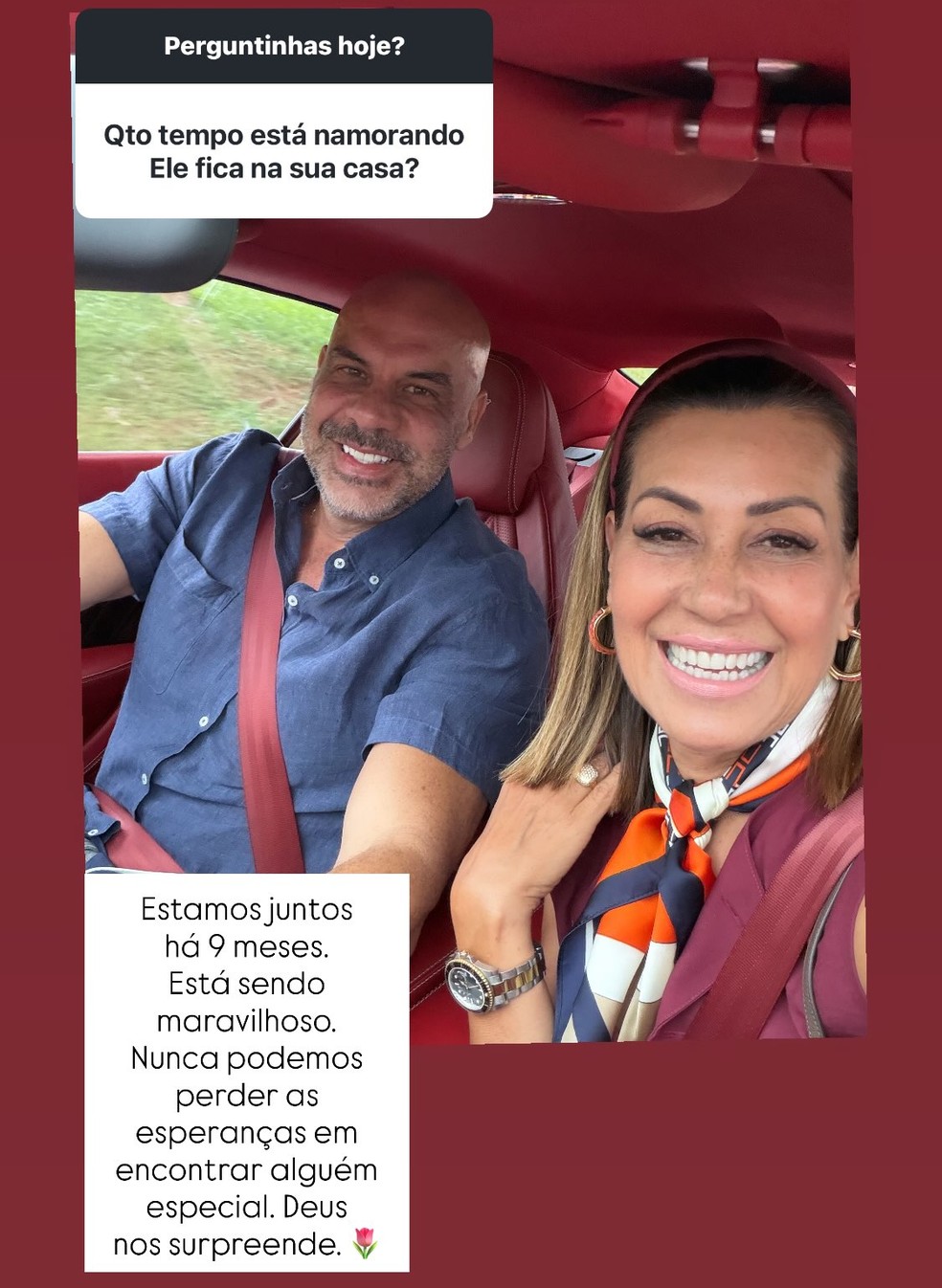 Solange Frazão responde internautas na web — Foto: Reprodução/Instagram