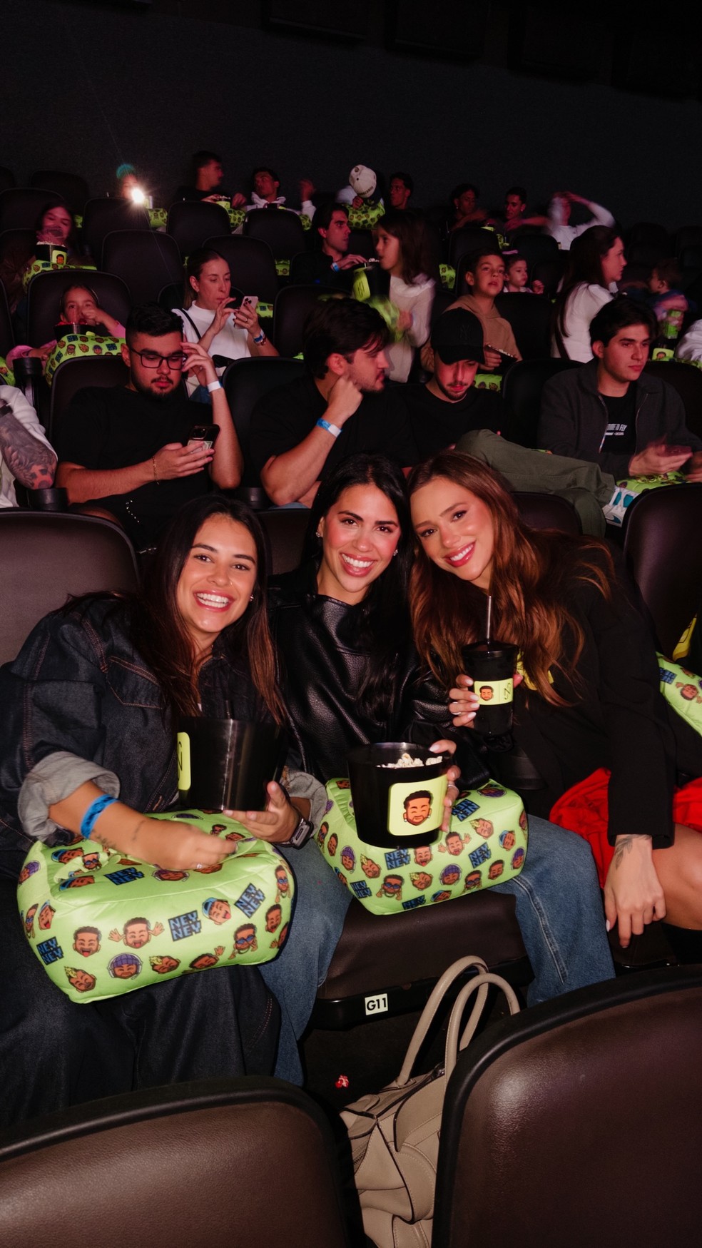 Bruna Biancardi em lançamento de retorno de Ney Ney, personagem de Neymar — Foto: Reprodução/Instagram