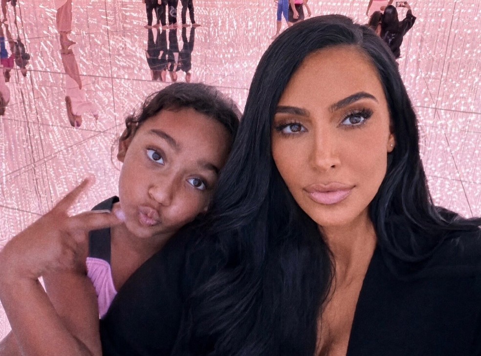 Kim Kardashian no Japão — Foto: Reprodução/Instagram