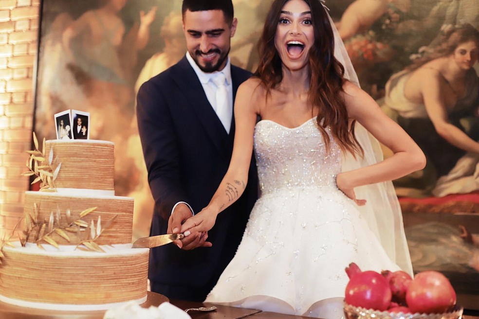Casamento de Thaila Ayala e Renato Góes — Foto: Reprodução/Instagram