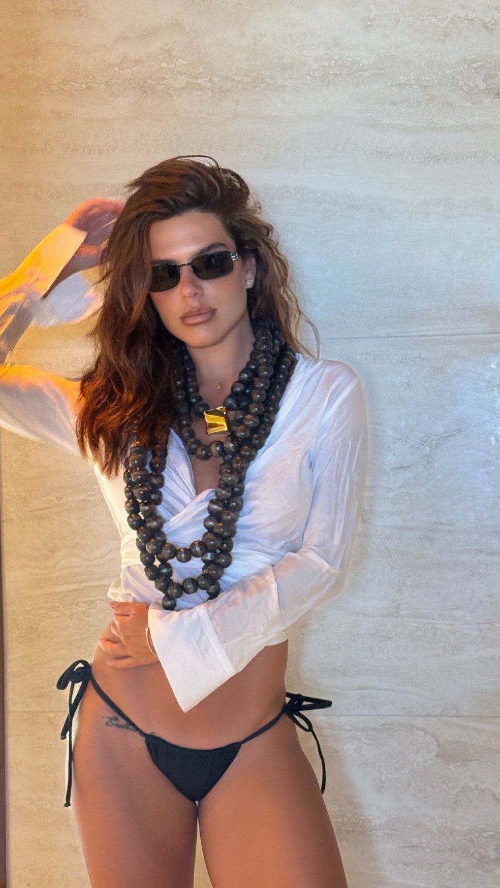 Mariana Goldfarb em viagem com a irmã, Bela Goldfarb — Foto: Reprodução/Instagram