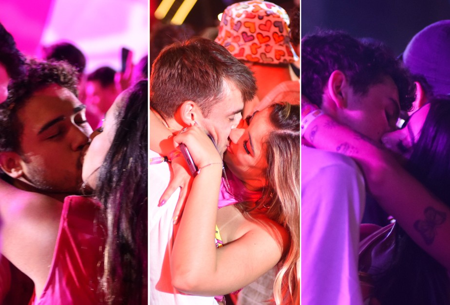MC Loma beija Gaguinho da 'Casa da Barra' na Farofa da Gkay