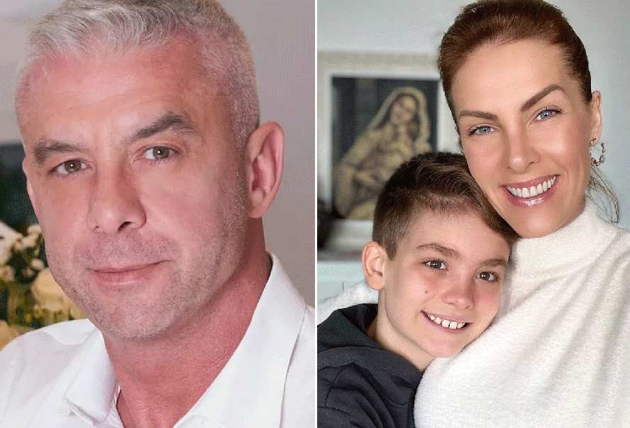 Alexandre Correa e Ana Hickmann são pais de Alezinho, de 9 anos