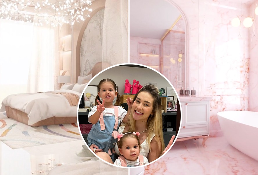 Virginia Fonseca e Zé Felipe chamam atenção com suíte da filha em mansão