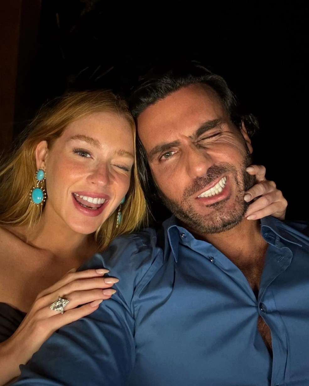 Marina Ruy Barbosa celebra aniversário do noivo, Abdul Fares — Foto: Reprodução/Instagram