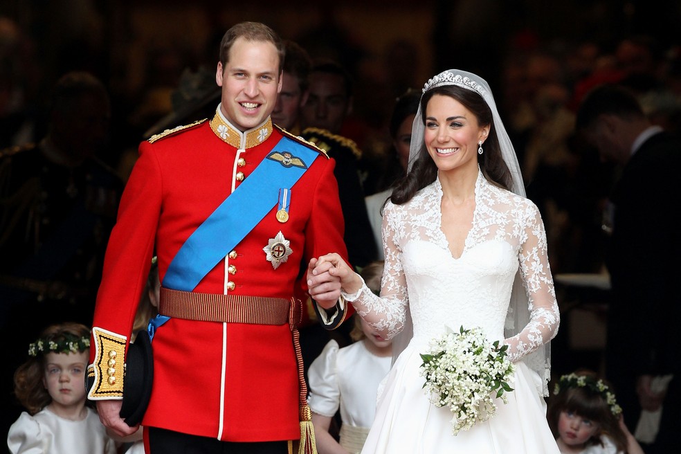 Príncipe William e Kate Middleton — Foto: The Getty Images