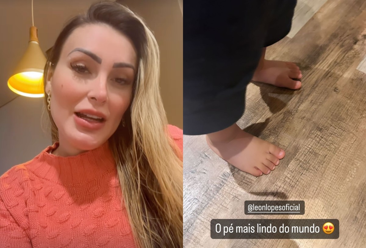 Andressa Urach explica por que não mostra o filho mais novo nas redes  sociais