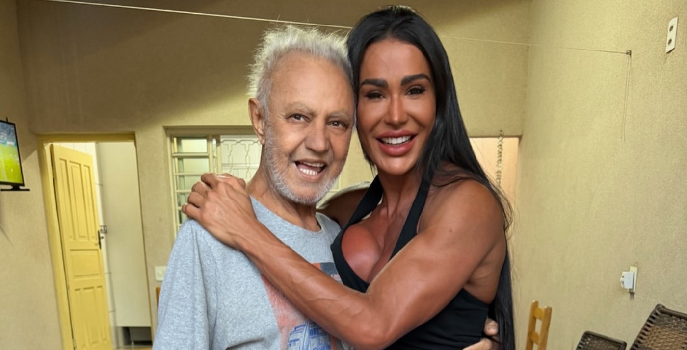 Gracyanne Barbosa posa com o pai Hoje foi um dia de reconc | Brasil - Imagem 3 | QTU - Notícias