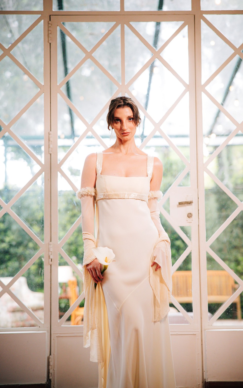 Gabie Fernandes se casa com Gabriel Vaccaro em São Paulo — Foto: Lali Moss