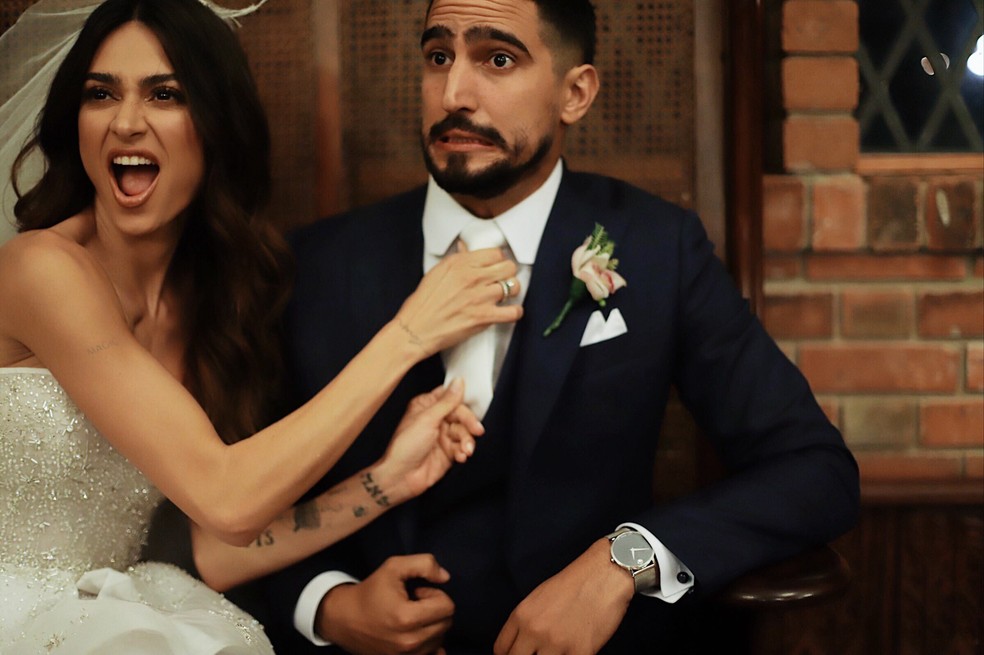 Casamento de Thaila Ayala e Renato Góes — Foto: Reprodução/Instagram