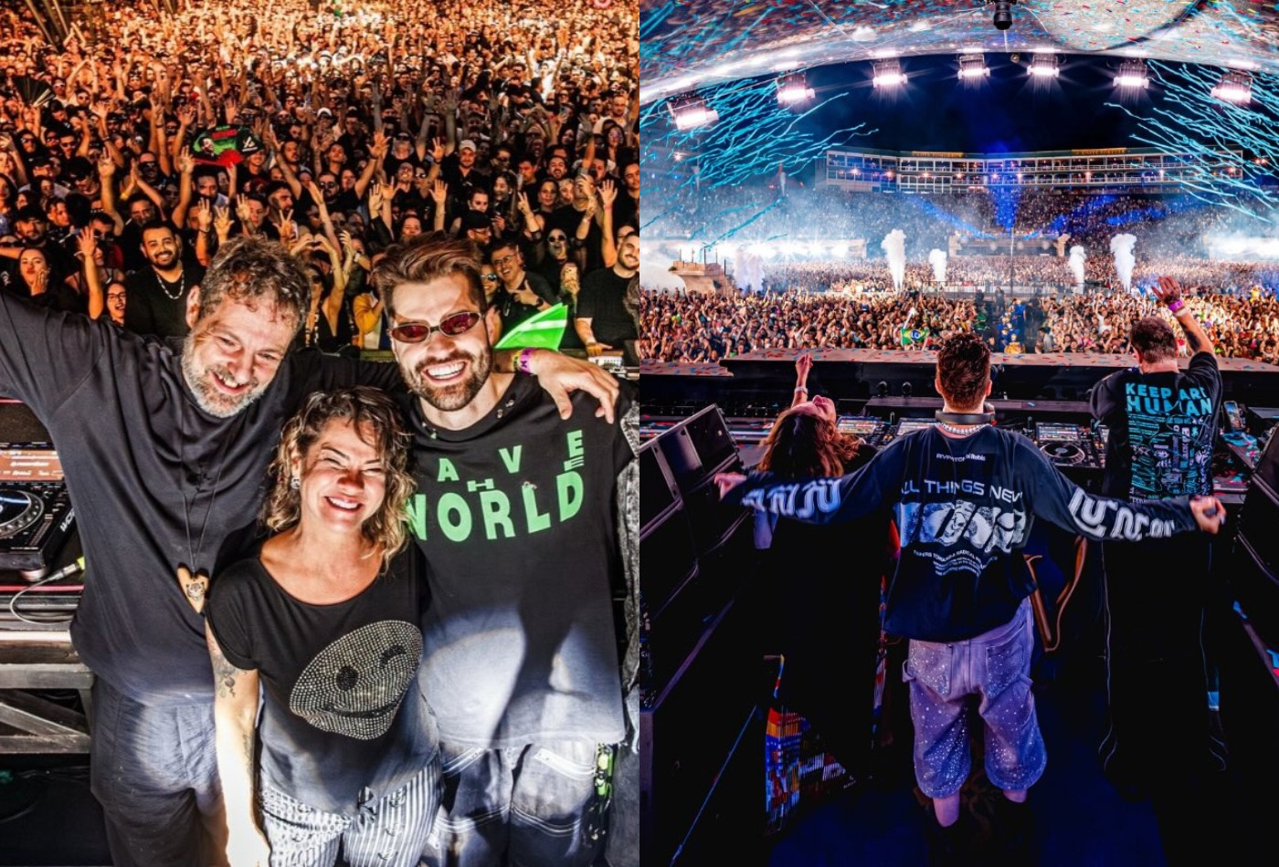 Alok faz homenagem aos pais no palco do Tomorrowland: 'Obrigado por tudo'