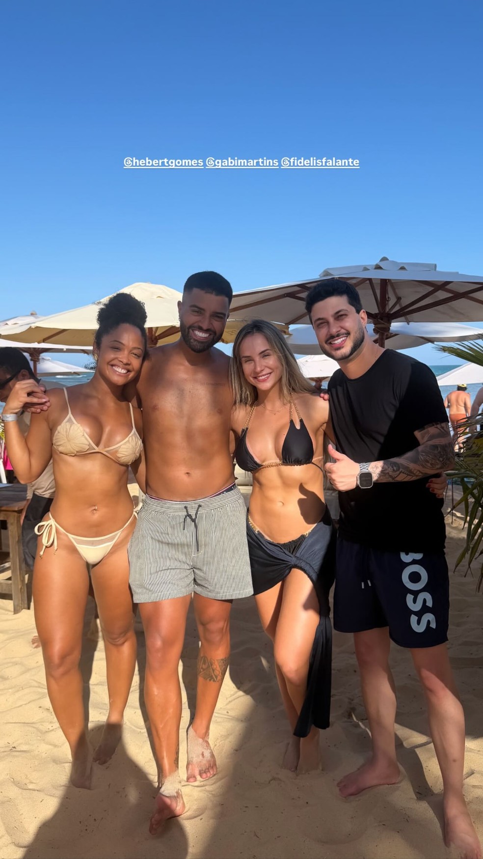 Gabi Martins abre álbum de Réveillon em Trancoso (BA) — Foto: Reprodução/Instagram